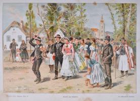 Benedek Elek: A magyar nép múltja és jelene.  2. kötet.: A bölcsőtől a sírig. Bp. 1898. Athenaeum. 4...