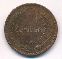 Argentína / Buenos Aires 1823. 1d Cu T:2-,3
Argentina / Buenos Aires 1823. 1 Decimo Cu C:VF,F