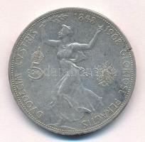 Ausztria 1908. 5K Ag "Ferenc József - Jubileum" T:2- patina 
Austria 1908. 5 Corona Ag &q...