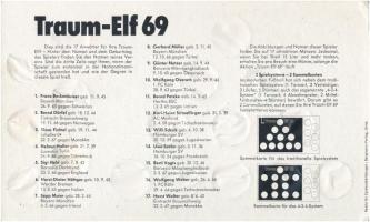 Németország DN "1969-es német világbajnok labdarúgó csapat tagjai" 15db sárgaréz emlékérem...