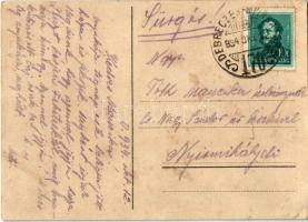 1934 Budapest XI. Kelenföld, pályaudvar, vasútállomás, vonatok (kisebb méret: 12,3 cm x 8,8 cm) (EK)