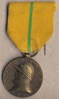Belgium 1934. "Albert" katonai kitüntetés szalggal T:2