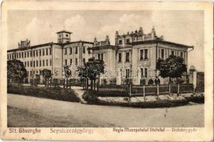 Sepsiszentgyörgy, Sfantu Gheorghe; Dohánygyár / Regia Monopolului Statului / tobacco factory (EK)