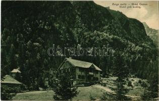 1912 Tátra, Vysoké Tatry; Zerge szálló / Hotel Gemse / hotel pob kozica