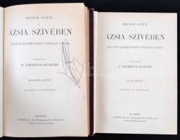 Sven Hedin: Ázsia szívében I-II. kötet. Tízezer kilométernyi úttalan utazás. Fordította: Dr. Thirrin...
