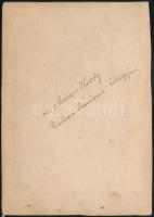 cca 1870 Katonák csoportképe, fotó, hátulján feliratozva, 11,5×16 cm