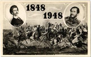1848-1948 Petőfi és Kossuth. A Magyar Szabadságharc 100. évfordulója emlékére / 100th anniversary of the Hungarian Revolution of 1848