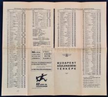 Budapest közlekedési térképe, 1:50000, Fővárosi Villamosvasút Sajtó és Balesetelhárítási Csoportja, ...