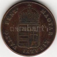 1848 1kr Szabadságharc-veret T:2/3