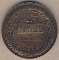 1885. "Országos Általános Kiállítás" nagyalakú Br emlékérem. Szign. S.Schwart T:2