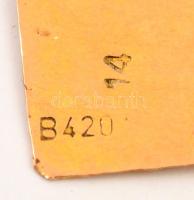 14 arany nyaklánc medállal. Jelzett. 6,18 g