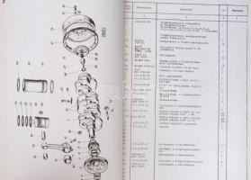 A Csepel D344. típusú összekerék meghajtásos gépkocsi alkatrész-katalógusa. (D344/A/1.) Szigethalom,...