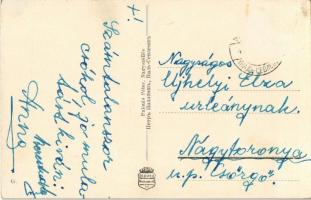 Nagyszőlős, Nagyszőllős, Vynohradiv (Vinohragyiv), Sevljus, Sevlus; Fő utca, országzászló, drogéria,...