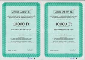 Budapest 1991. "OKISZ-LABOR Ipari Szolgáltató Szervező és Kereskedelmi Részvénytársaság" 1...