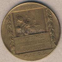 1910. "Nemzetközi Fényképkiállítás-Budapest" Br emlékérem T:2 Eredeti díszdobozban!