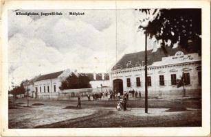 1938 Mélykút, Községháza, jegyzői lak, kerékpár (fa)