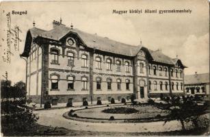 Szeged, Magyar Királyi állami gyermekmenhely (Rb)