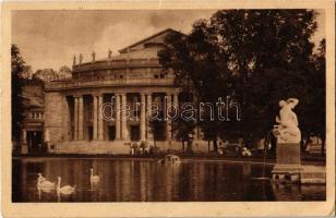 1923 Stuttgart, Landestheater / theatre (small tear)