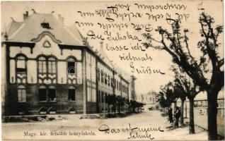 1905 Szeged, Magyar királyi felsőbb leányiskola