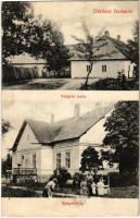 1911 Dolha, Dovhe; Vasgyári iroda, Igazgatói lak. Kiadja Kerschenbaum Márkusz / iron works office, directorates house, villa