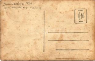 1926 Selmecbánya, Schemnitz, Banská Stiavnica; Szent Flórián-napi vigasság, tűzoltók Gustav Oszvaldt...