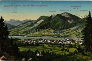 1911 Lenggries, Isartal / valley, mountains, Nr. 1673/463. s: Reinhardt