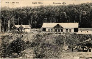 1914 Sugásfürdő, Baile Sugas (Sepsiszentgyörgy); Bedő-Sas villa, Ferenczy villa / villas (EK)