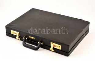 6 személyes alpakka süteményes villa és kés készlet díszdobozban