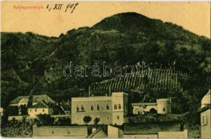 1907 Szilágysomlyó, Simleu Silvaniei; Magura hegy, Simai kastély, szőlőskert. W. L. (?) 2227. 1/2. / mountain, castle, vineyards (EK)