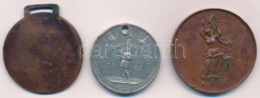 Vegyes 3db-os emlékérem tétel tétel benne Amerikai Egyesült Államok 1929. "Village of Hastings-...