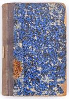 1839 Poétai osztályos tanuló kézzel írt versgyűjteménye, benne Vörösmarty, Kazinczy, Bajza, Kisfalud...