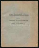 cca 1930 Hogy vezetünk autót. Kiadja a Balogh soffőriskola. Jegyzet. 67p.