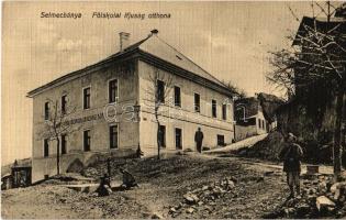 1912 Selmecbánya, Schemnitz, Banská Stiavnica; M. k. Bányászati és Erdészeti Főiskolai Ifjúsági Kör háza. Kiadja Joerges / youth circle of the Mining and Forestry Academy (EK)