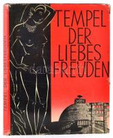 Tempel der Liebesfreuden. Wiesbaden, (1963), Reichelt-Verlag. Német nyelven. Fekete-fehér fotókkal illusztrált. Kiadói aranyozott egészvászon-kötés, kiadói szakadt papír védőborítóban. Számozott, 691. számú példány.