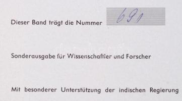 Tempel der Liebesfreuden. Wiesbaden, (1963), Reichelt-Verlag. Német nyelven. Fekete-fehér fotókkal i...