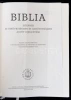 Biblia. Bp., 2008, Magyar Bibliatársulat-Magyarországi Református Egyház Kálvin János Kiadója. Kiadói kemény-kötés.
