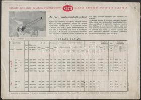 Superior cséplőgépek, képes ismertető prospektus, tűzött papírkötésben, 14 p