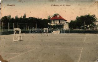 Kromeríz, Klubovna S.K. Hané / sport club with tennis court (EK)