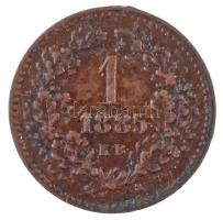 1885KB 1kr Cu "Középcímer" T:1-,2
Adamo M4.1