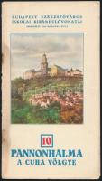 Dr. Mihályi Ernő: Pannonhalma részletes kalauza. Részletes helyi kalauzok 2. Bp.,1923., Turistaság és Alpinizmus, 1 t.+36 p. Szövegközti képekkel. Kiadói papírkötésben+ Pannonhalma. A Cuha völgye. Budapest székesfőváros iskolai kirándulóvonatai 10. Bp.,1935, Bp. házinyomdája, 16 p.+ 1 t.+2 térkép. Kiadói papírkötés, foltos, kijáró lapokkal, megviselt állapotban.   1934 Tatabánya. Bp.,1934, Bp. házinyomdája, 16 p.+ 1 t.+2 térkép. Kiadói papírkötés, foltos.   1938 Veszprém. Herend. Bp., 1938, Bp. házinyomdája, 16 p.+ 1 t.+2 térkép. Kiadói papírkötés, foltos.