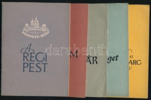 Budapesti Séták 9 kötete: 
Bertalan Vilmos: Pest a reformkor és a szabadságharc idején.;
Bertalan ...