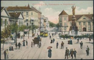 1910 Lóczy Lajos (geológus, 1849-1920) saját kézzel írt levelezőlapja fiának Freiburgból