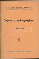 Mezei István: Jogélet a hadifogságban. Bp., 1932 Attila nyomda. 32p.