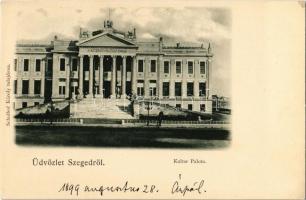 1899 Szeged, Kultúrpalota. Schulhof Károly tulajdona