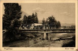 Nagybánya, Baia Mare; Zazar hídja / Sasar river bridge  (EK)