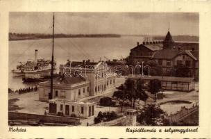 Mohács Hajóállomás és selyemgyár