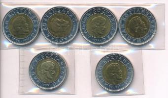 2002. 100Ft "Kossuth" (6x) közte kettőnél kötőjel hiányzik az évszámok közül T:1-,2
Adamo...