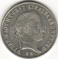 1848K.B. 20Kr ezüst  Szabadságharc-veret T:2/3