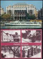 60 db MODERN magyar városképes lap / 60 modern Hungarian town-view postcards