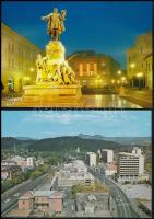 60 db MODERN magyar városképes lap / 60 modern Hungarian town-view postcards